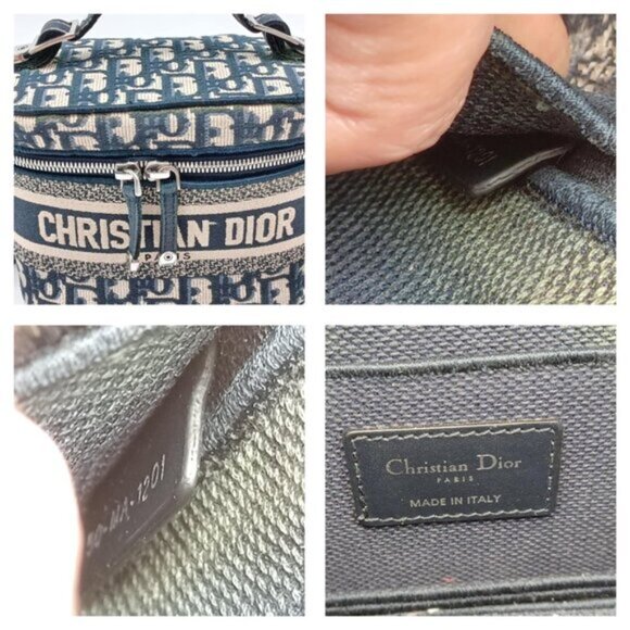 Christian Dior Oblique Small Travel Vanity Case w/Shoulder Strap -1130-092025 - Picture 15 of 16